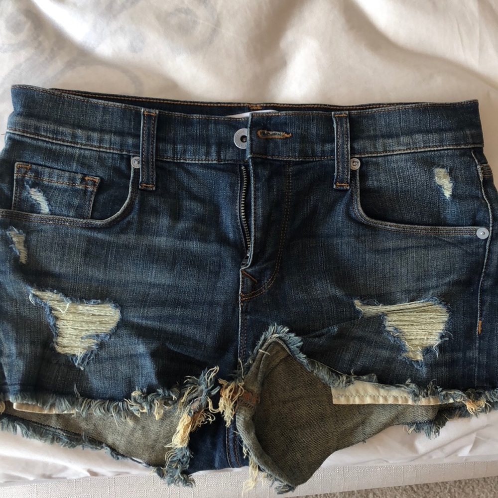 Baldwin distressed cut off shorts